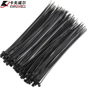 卡夫威尔 OT3038G 4.8*300mm 50支装  自锁式尼龙扎带 黑色 （计价单位：包）