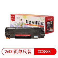 莱盛光标 LSGB-CC388X 2600页 适用于 LJ-P1007/P1008/P1106/P1108/M1136 粉盒 黑色 （计价单位：支）