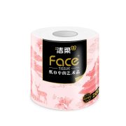 BJ219-10A洁柔牌卫生纸(锦绘芳华有芯)200g4层(10卷装)(商消专供)
