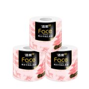 BJ219-27A洁柔牌卫生纸(锦绘芳华有芯)200g4层(27卷装)(商消专供)