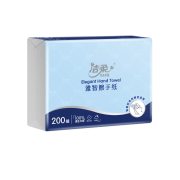 JC218-20A洁柔牌擦手纸商用200抽1层(20包装)