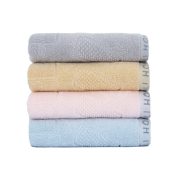 三利（SANLI） TD9114 素文字母毛巾 34*72cm（单位:条）颜色随机发货