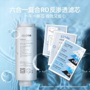 今果 X801-FRO-75G  85mm×246mm 反渗透6合1复合滤芯 白色 （单位：台）
