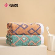 洁丽雅W3177 74*34cm 95g新布卡毛巾（单位：条）