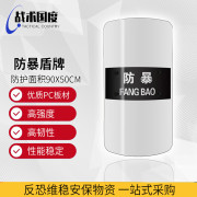 战术国度 zsgd-fbp2 PC手持3.5mm，90*50cm方形  防暴盾牌  （计价单位：个）
