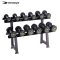 必动（BESSGYM） BG-RA06A 1270*510*710mm 六位哑铃架+105KG彩标圆头哑铃  哑铃6件套  （计价单位：套）