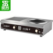 圣托 DCA01 5kW 旋钮款+配一锅 台式组合电磁炉  （计价单位：台）