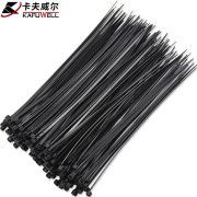 卡夫威尔 OT3038G 4.8*300mm 50支装  自锁式尼龙扎带 黑色 （计价单位：包）