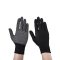 安佑全 尼龙点珠防滑劳保手套 黑色KM-3018  长度20cm宽9cm（36双/包 ）（单位：包） 黑色 均码