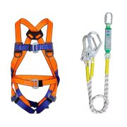 信志连成 五点式双大钩安全带高空作业安全绳全身保险带