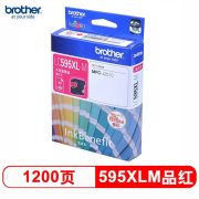 兄弟（brother） LC595XLM 1200页 适用机型兄弟MFC-J2510 墨盒 红色 （计价单位：盒）
