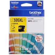 兄弟（brother） LC595XLY 1200页 适用机型兄弟MFC-J2510 墨盒 黄色 （计价单位：盒）