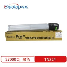 标拓 BT-TN324 BK 打印量27000页 适用柯美bizhub C258/C308/C368复印机 墨粉 黑色 （计价单位：支）
