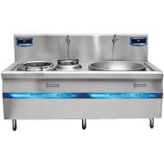 共好 GJC-20036 商用电磁炉 双头电磁煲汤炉 大功率 2200*1300*1200mm