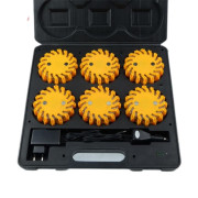 明特佳 MTJ-1330-6 0.3W、IP65、续航时间≥12h、DC3.7V、5700K、旋转磁吸警示灯(套装)(计价单位：套)橙色