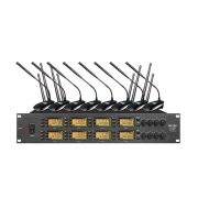 欧尼特（ONITER）NT-808M 一拖八无线会议话筒 黑色