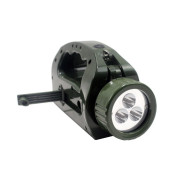 明特佳 MTJ-BSJ7211B 3W、IP66、续航时间≥10h、DC3.7V、5700K、LED手摇式巡检工作灯(计价单位：套) 黑色