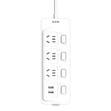 锐尔斯 7300U 三插位 5米 带USB  排插  （计价单位：个）