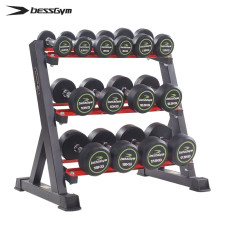 必动（BESSGYM） MS400A MS400+彩标圆头（7副装）  哑铃架  （计价单位：套）
