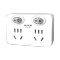 锐尔斯 RH-9122C 一转二分控开关 瓷白色（计价单位：个）