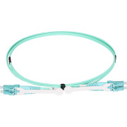 欢联 HFC2883L200-E LC-LC双芯OM3光纤跳线 20M/条 双芯多模 水绿色（单位：条)