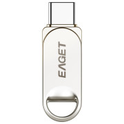忆捷（EAGET） HT10手机U盘Type-C USB3.2双接口手机电脑多用车载旋转优盘金属 64G
