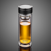 果兹（GUOZI） 星辰商务双层玻璃保温杯