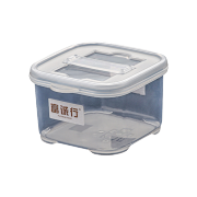 富诚行 透明食品留样盒 250ml 单格*2