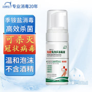 洗得宝 无醇免洗泡沫手消毒液 100ml/瓶 不含酒精免洗洗手液