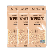 天地粮人 有机糙米330g*3