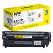 科思特（KST） Q2612A专业版 2000页 一体式 适用于HP Laserjet 1010/1012/1015/1018/1020/1022 硒鼓 黑色 （计价单位：个）