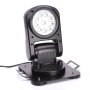 明特佳 MTJ-CWY3200 35W、IP65、续航时间≥长时间、DC12V/DC24V、5700K、车载遥控探照灯(计价单位：套) 黑色
