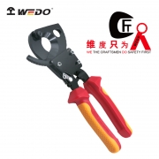 WEDO维度 WEDO8553-52 双色注塑绝缘棘轮电缆剪 钢制绝缘 380mm²直径52mm（单位：把）