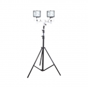 明特佳（Mintega） NYSS6205A 2×500W 便携式升降照明设备 黑色(套）