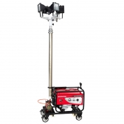 明特佳 MTJ-6201A 4*500W、IP65、续航时间≥13h、AC220V、5700K、多功能升降工作灯(计价单位：套) 黑色
