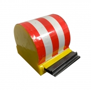 华翼 GJC-HY30139 磁吸卷式红布幔 300cm 黄色