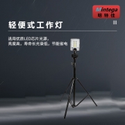 明特佳-Mintega ZR6118 轻便式工作灯 60W 黑色 （单位：套）