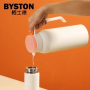 栢士德BYSTON 橙心橙意保温套装 BST-1030 304奥氏体型不锈钢 保温壶1.5L+保温杯480ML（单位：套）