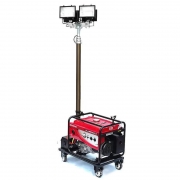 明特佳 MTJ-6201B 4*1000W、IP65、续航时间≥10h、AC220V、5700K、多功能升降工作灯(计价单位：套) 黑色