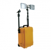 明特佳 MTJ-6108 45W、IP65、续航时间≥10.5h、DC12V、5700K、多功能移动照明系统(计价单位：套) 黄色