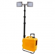 明特佳 MTJ-6203A 2*48W、IP65、续航时间≥5.5h、AC220V、5700K、多功能移动照明系统(计价单位：套) 黄色