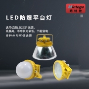 明特佳（Mintega） NFPD8504A-L50 50W LED防爆平台灯 黄色(套）