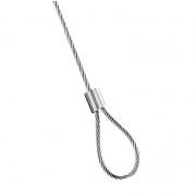 华翼 GJC-HY300262 钢丝绳头 双扣起重钢丝绳 镀锌材质 绳粗18mm（单位：米）