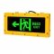 明特佳 MTJ-FYD2008 左方向LED防爆标志灯 5W、IP66、续航时间≥120min、AC220V、5700K、ExdIICT6Gb 黄色 (单位：套)