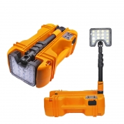 明特佳 MTJ-ZR6116 35W、IP65、续航时间≥8h、DC22.2V、5700K、轻便式工作灯(计价单位：套) 黄色