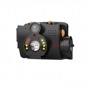 明特佳 MTJ-BTG5135 3W、IP65、续航时间≥4h、DC3.7V、5700K、LED摄像头灯(计价单位：套) 黑色