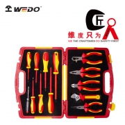 WEDO维度 IN544G-13 绝缘注塑13件套组合套装工具 钢制绝缘（单位：套）