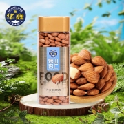 华巍 烤山杏仁345g 单位：罐