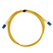 华翼 HYKJ-080 (GBQX)双管双芯跳线 10米/根 单模 LC-LC双工低损耗 黄色(单位:根)