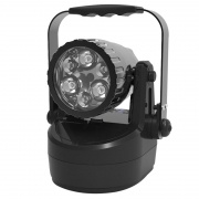 明特佳 MTJ-BDF7304 12W、IP65、续航时间≥20h、DC11.1V、5700K、便携式工作灯(计价单位：套) 黑色